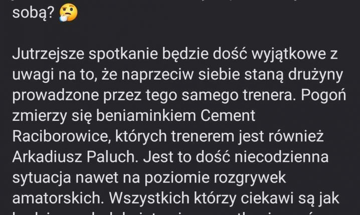 HIT w okręgówce! Trener może zmierzyć się z... XD